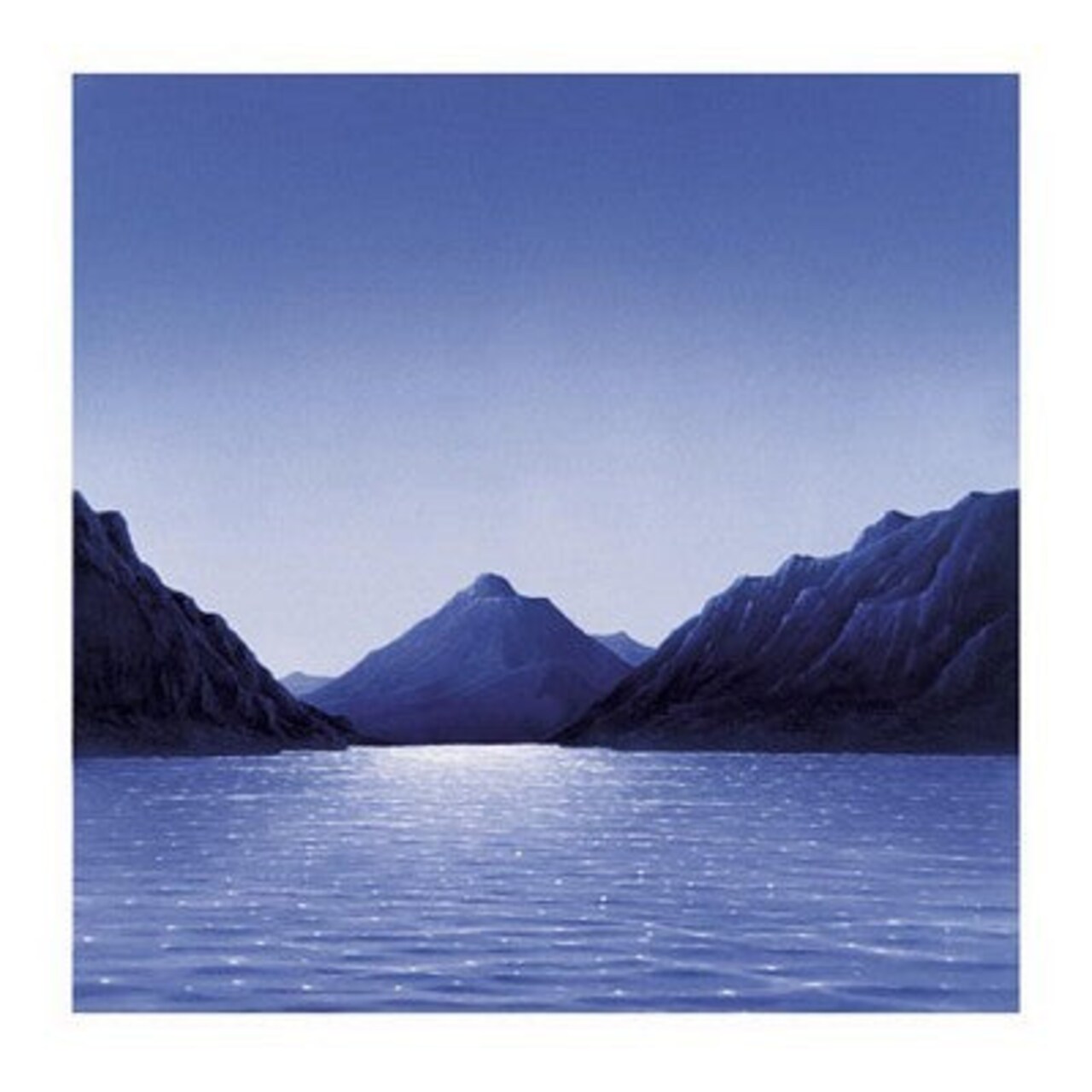 Lakescene I by Werner Eick Wall Art Décor 11 3/4 x 11 3/4 Art Print